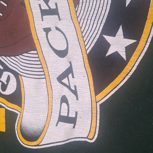 Vintage Green Bay Packers NFL sweatshirt size large - Picture 6 of 8